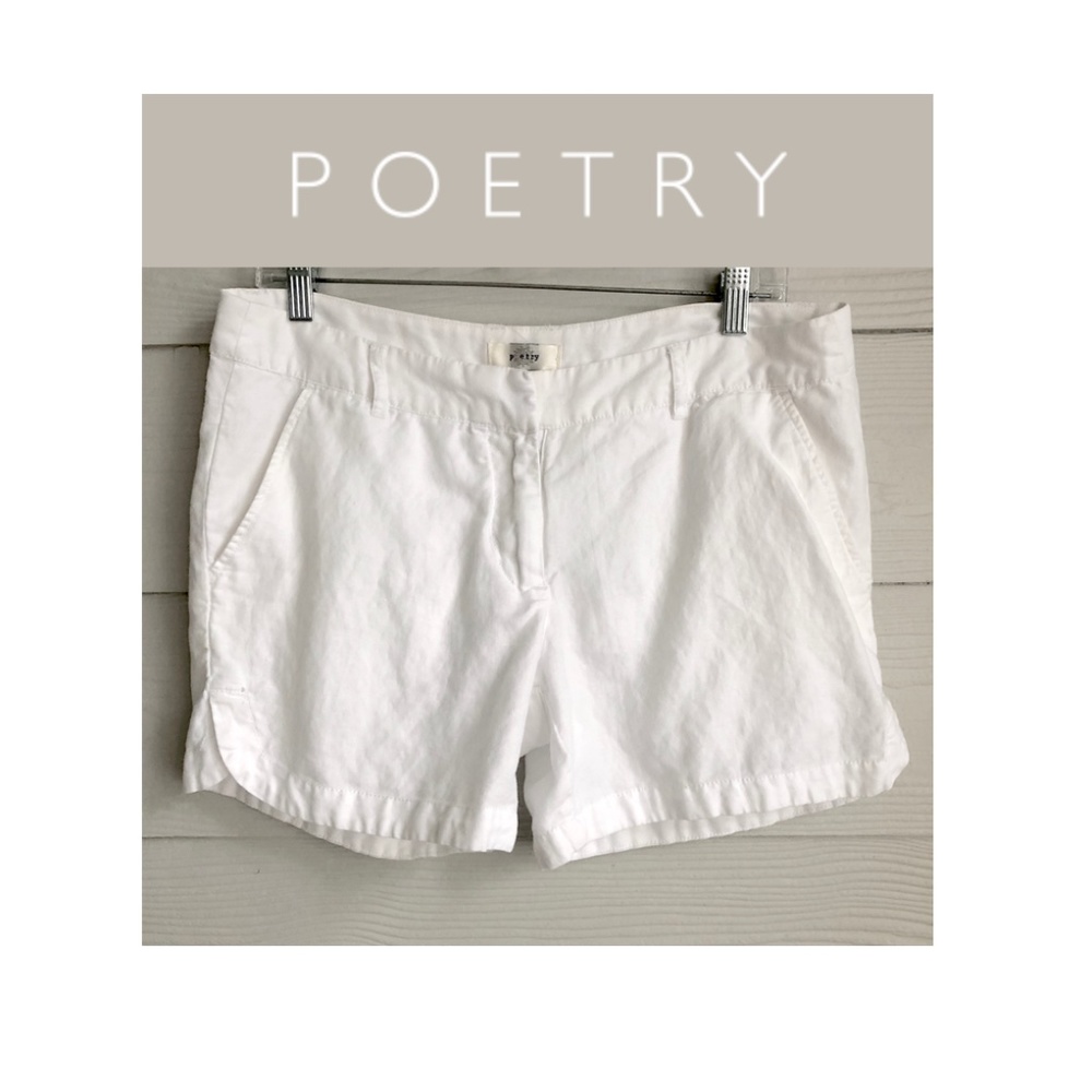 POETRY  linen short  size 10